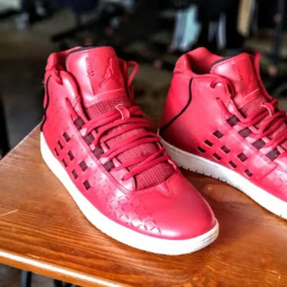 Nike Air Jordan Illusion Gym Red/Black MENS CLASSIC BASKETBALL SNEAKER Size 9.5 - Picture 10 of 13